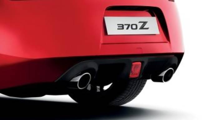 370z twin exhaust tips