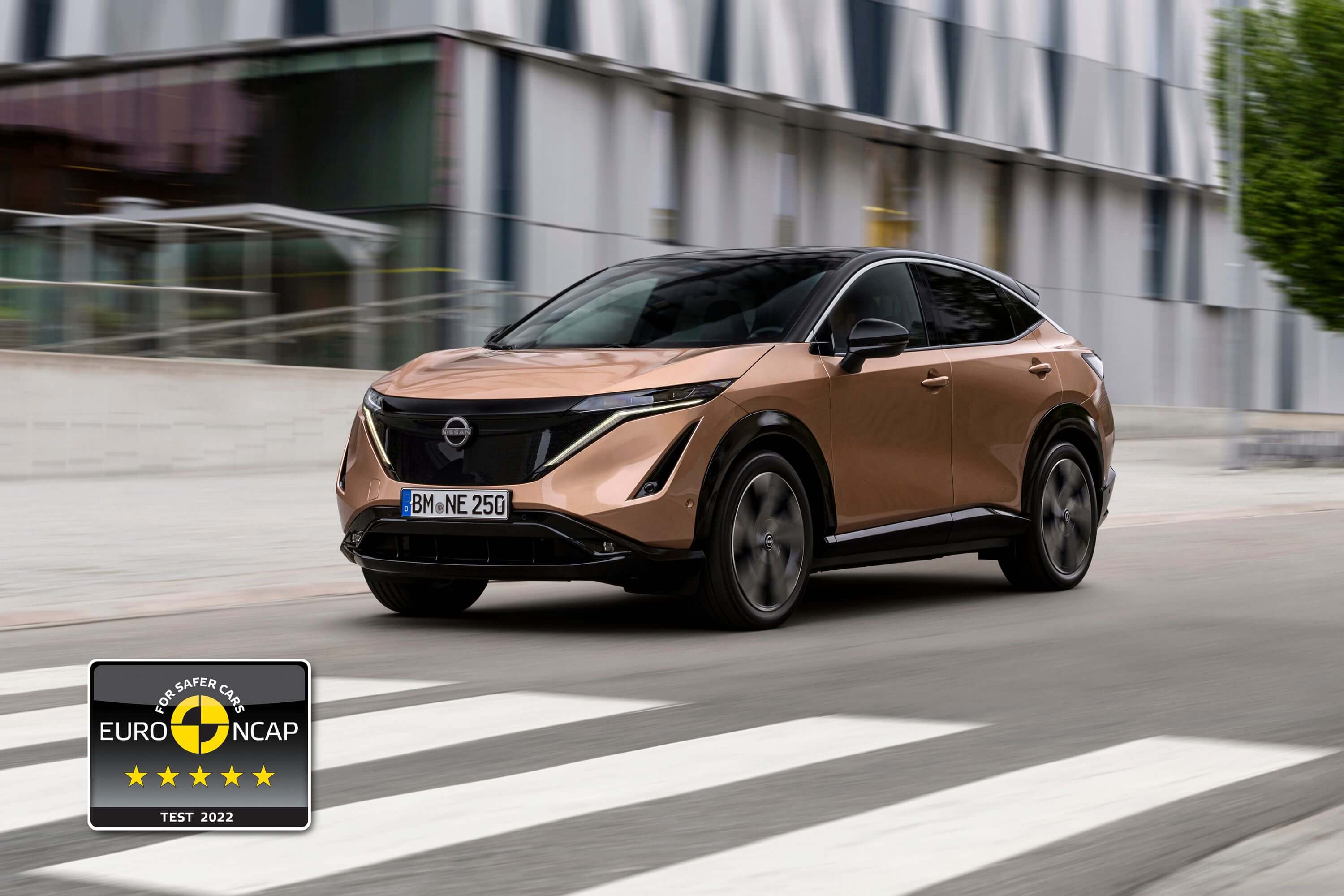 Five Star EURO NCAP Ratings for Nissan ARIYA, X-Trail, Qashqai e-POWER and Juke Hybrid