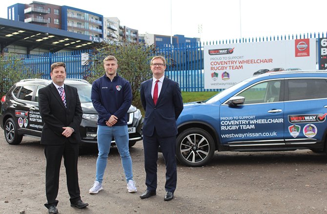 West Way is the New Mobility Partner for Coventry Wheelchair Rugby