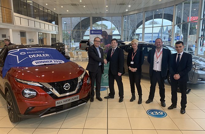 West Way Coventry Celebrates Motability Award