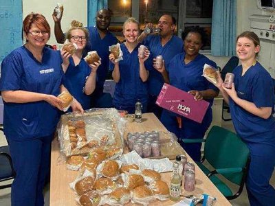 Helping to feed our NHS Heroes with The Barn Kitchen