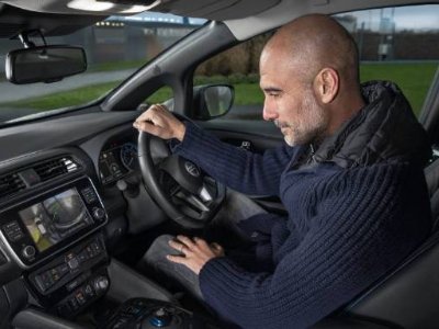 Pep Guardiola feels the thrill of an electrified future