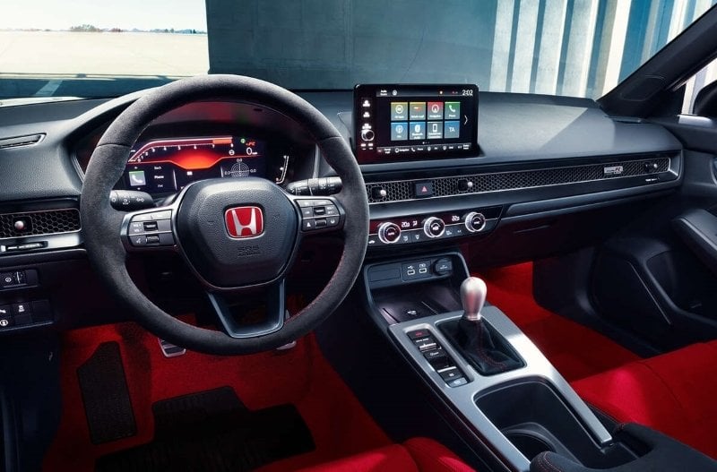 Civic Type R Cabin Technology