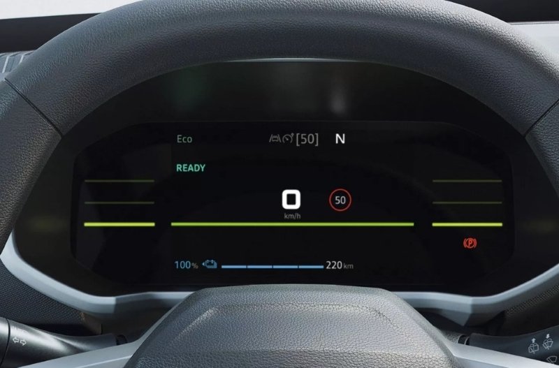Dacia Spring Digital Cluster