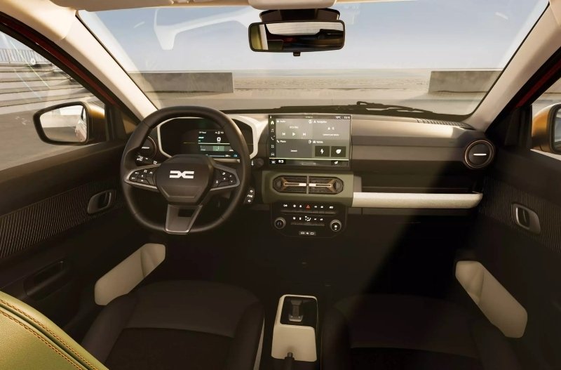 Dacia Spring Organised Spaces