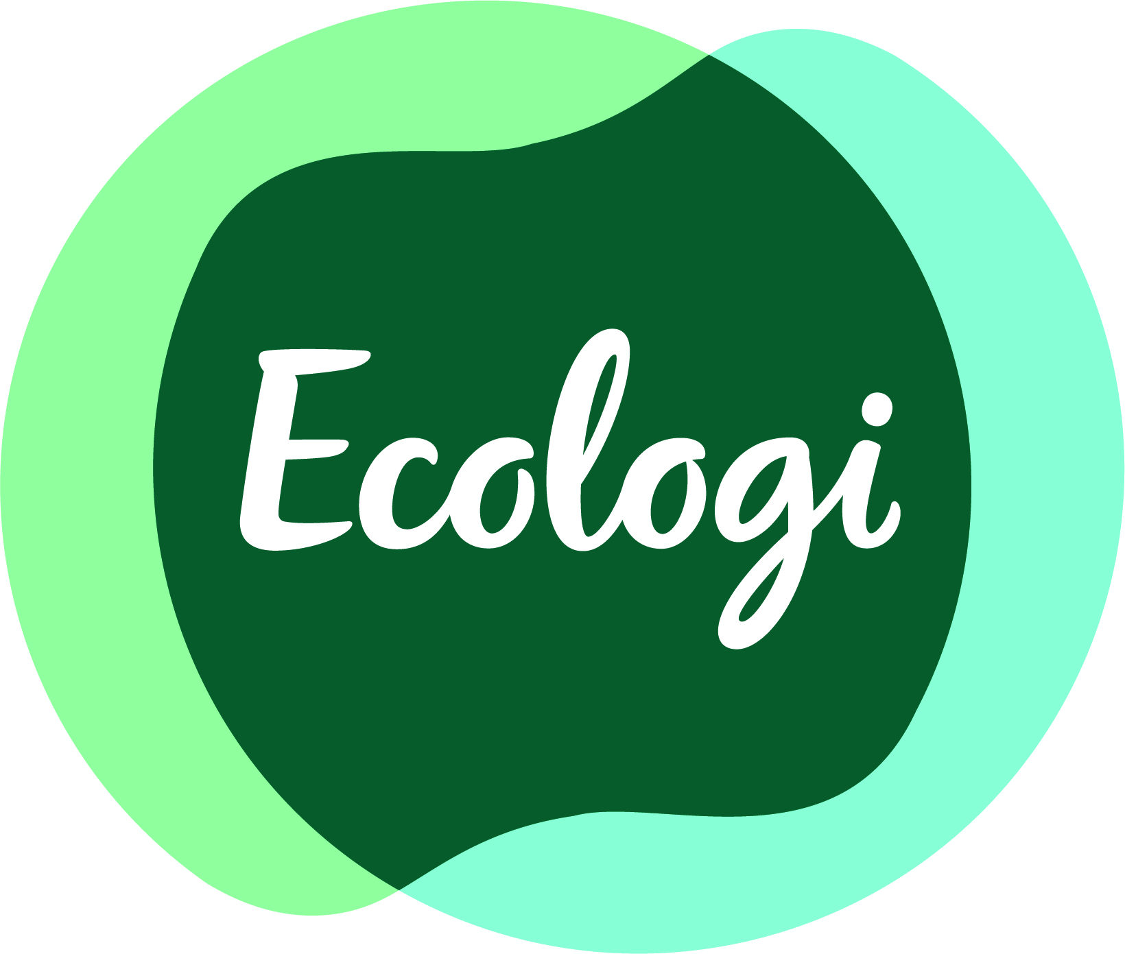 Ecologi logo with green overlapping circles and white script text.