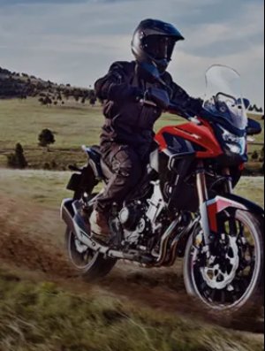 Honda bike off roading