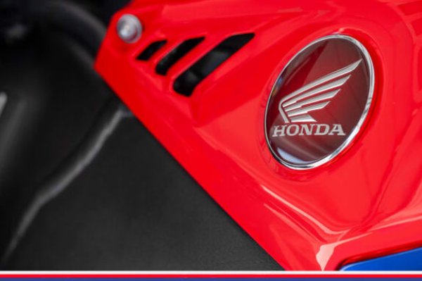 Honda bike close up