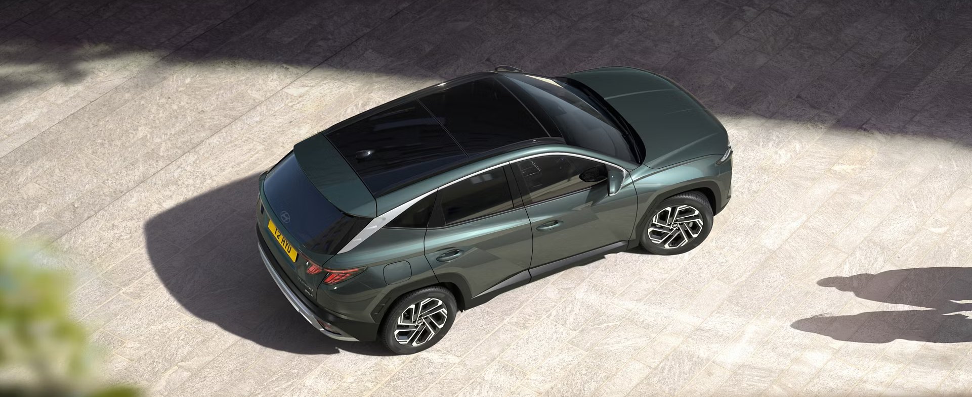 Hyundai Tucson top view