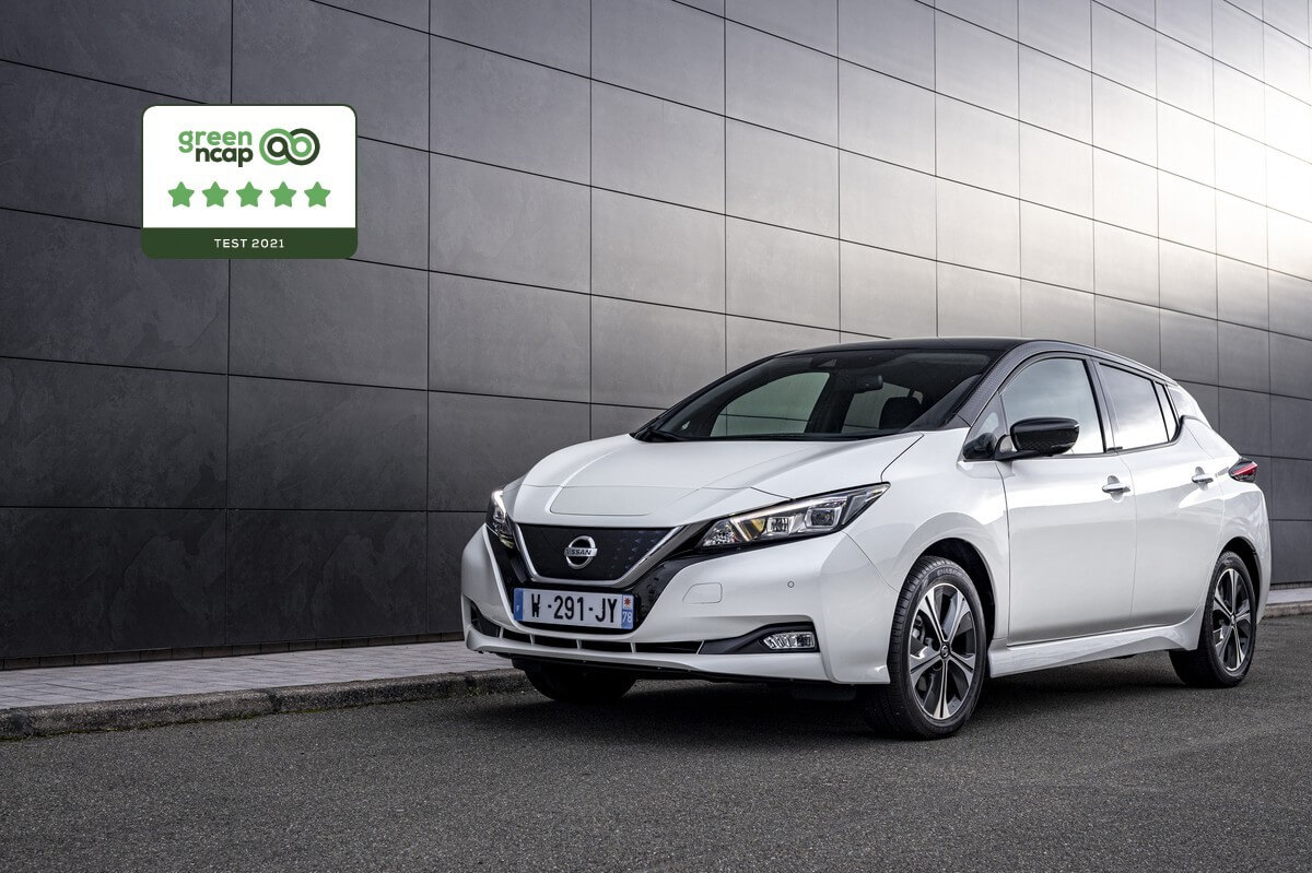 Nissan LEAF e+ scores maximum five-star rating in Green NCAP