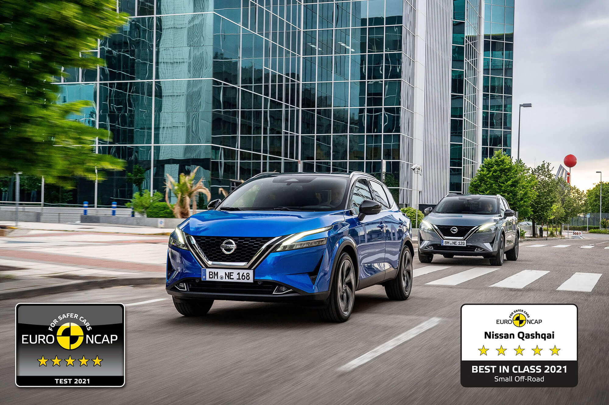 New Nissan Qashqai gets Euro NCAP Best in Class 2021 award