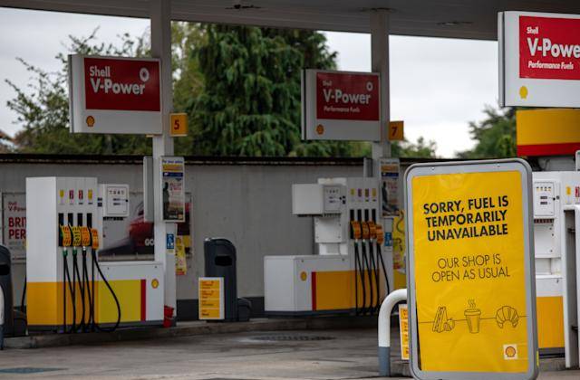 The UK fuel station frenzy