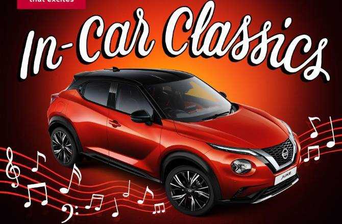 Nissan Juke boosts spirits with new in-car classics playlist