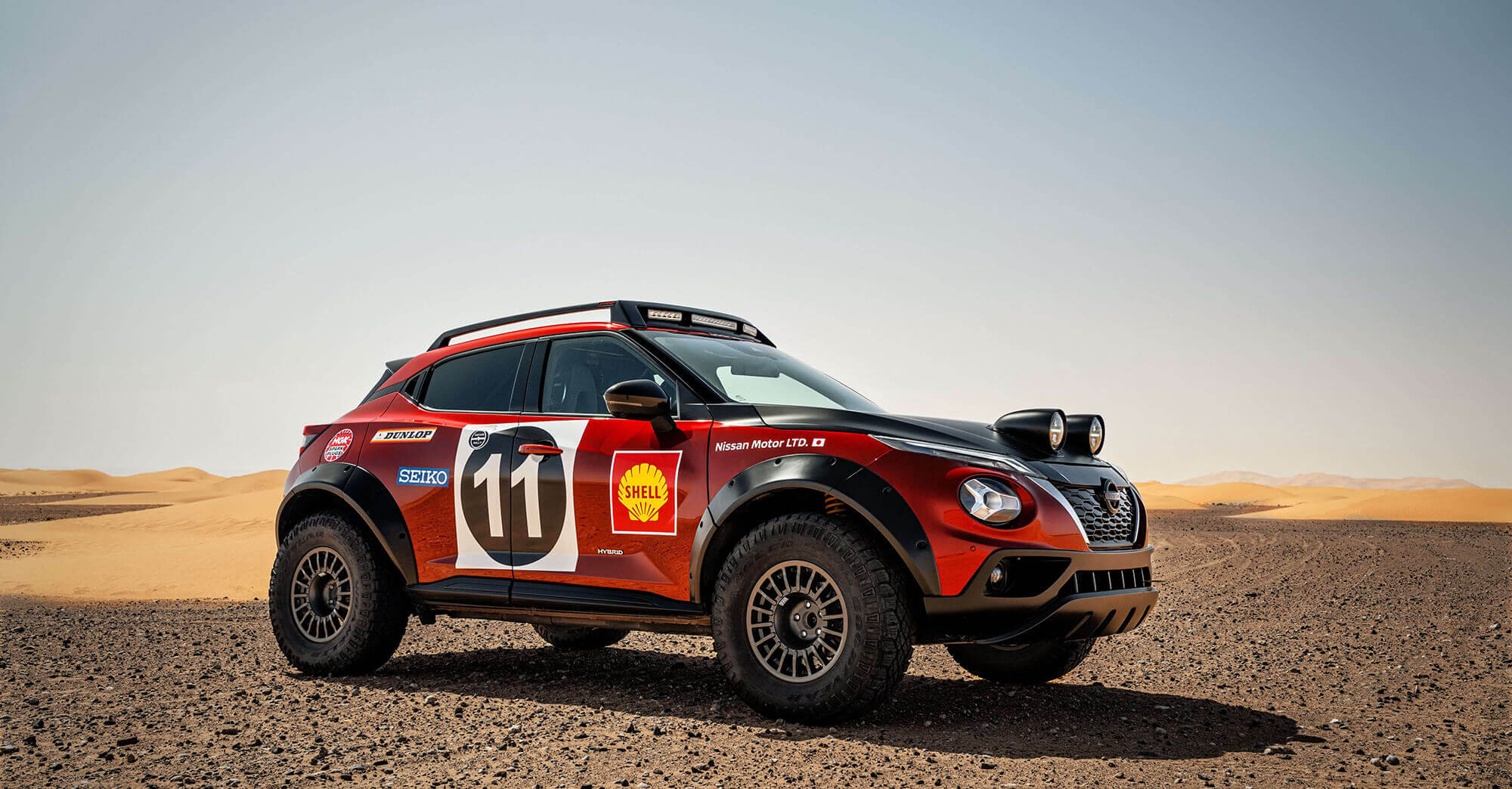 Nissan JUKE Hybrid Rally Tribute: where hybrid meets adrenaline