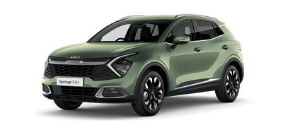 Green Kia Sportage 3 Plug-in Hybrid
