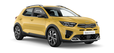 Yellow Kia Stonic GT-Line S