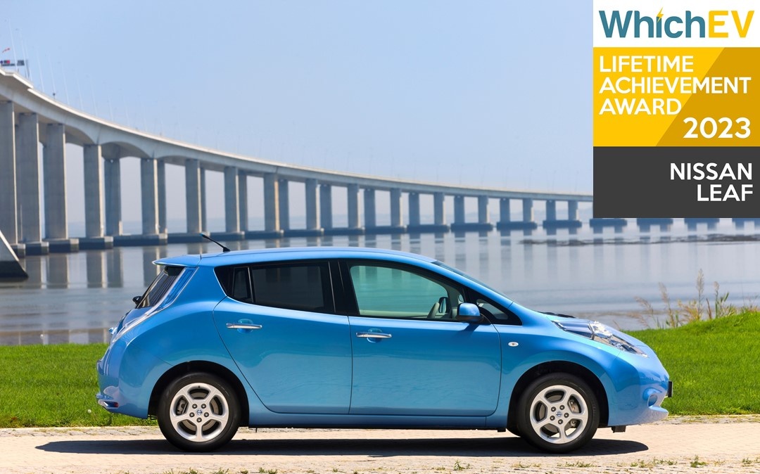 LEAF awarded WhichEV lifetime achievement award for its contribution to the electric vehicle market!