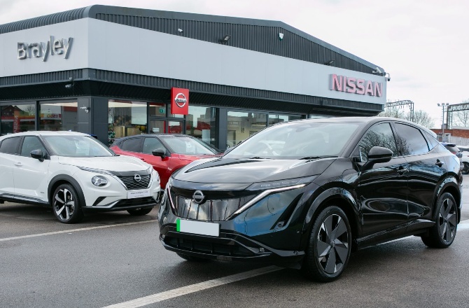 Drink Up! Brayley Nissan Manchester supplies ARIYA vehicles to a top drinks distributor
