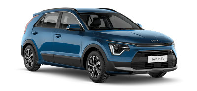 Blue Kia Niro PHEV