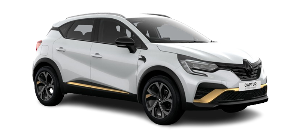 Renault Captur E Tech engineered arctic white RHS