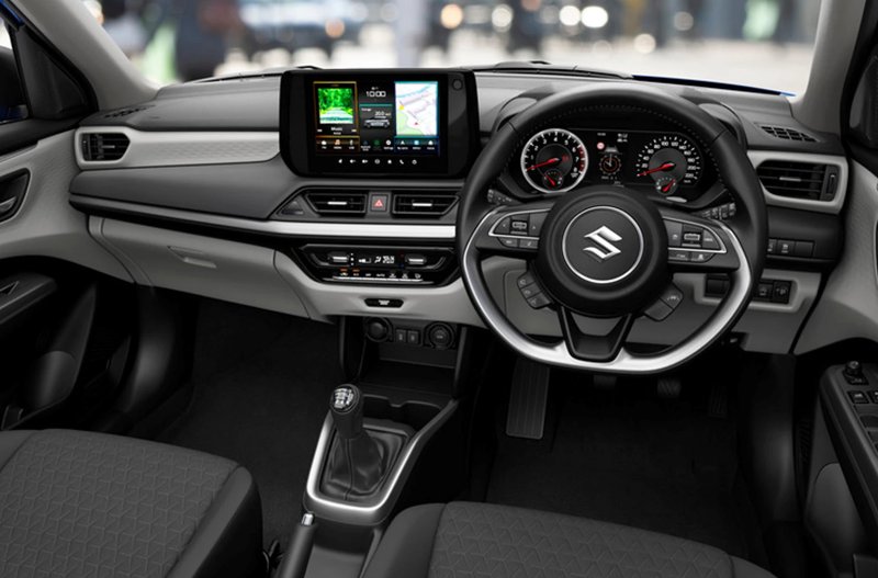 Suzuki driver focused interior