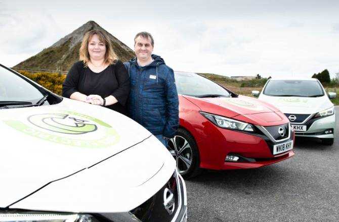 New Nissan LEAFs For Electric Taxi Pioneers