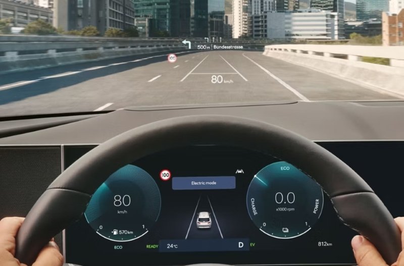 TUCSON Head Up Display