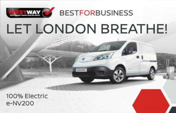 e-NV200s answer to the Ultra Low Emission Zones 