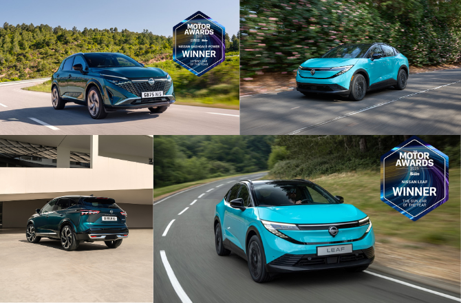 Made in the UK, Made to Win: All-new Nissan LEAF and Qashqai e-POWER Steal the Show